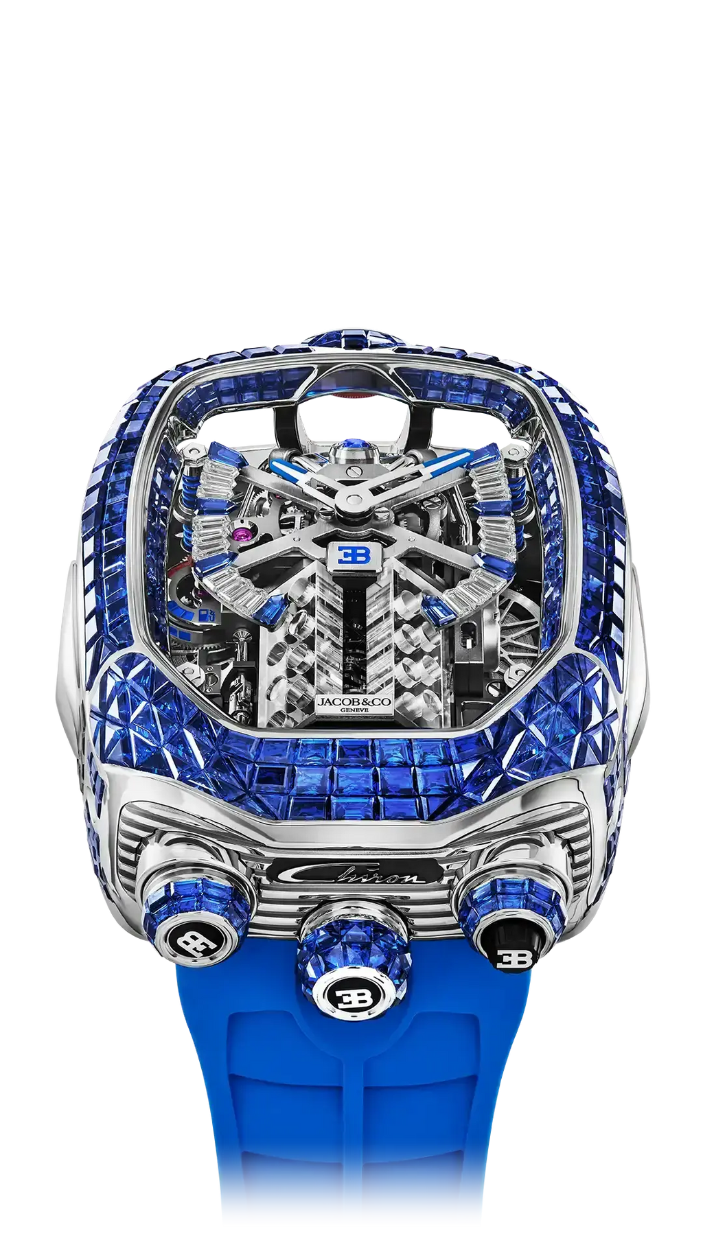 Jacob & Co Bugatti Veyron Luxury Men’s Watch – Multi Color Strap | GreatIndiaCart greatindiacart.com