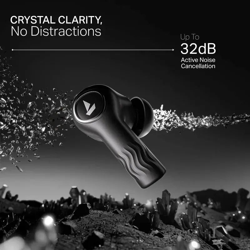 boAt Nirvana Crystl True Wireless Earbuds – 100H Playback | GreatIndiaCart greatindiacart.com