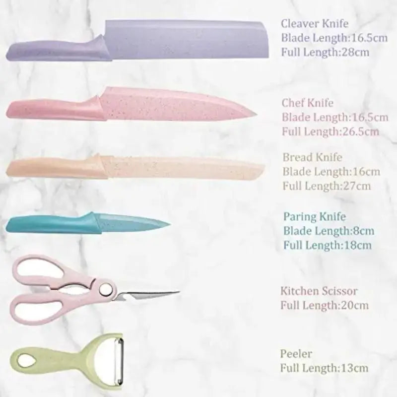 Colorful Kitchen Knife Set tmm1q6-kd