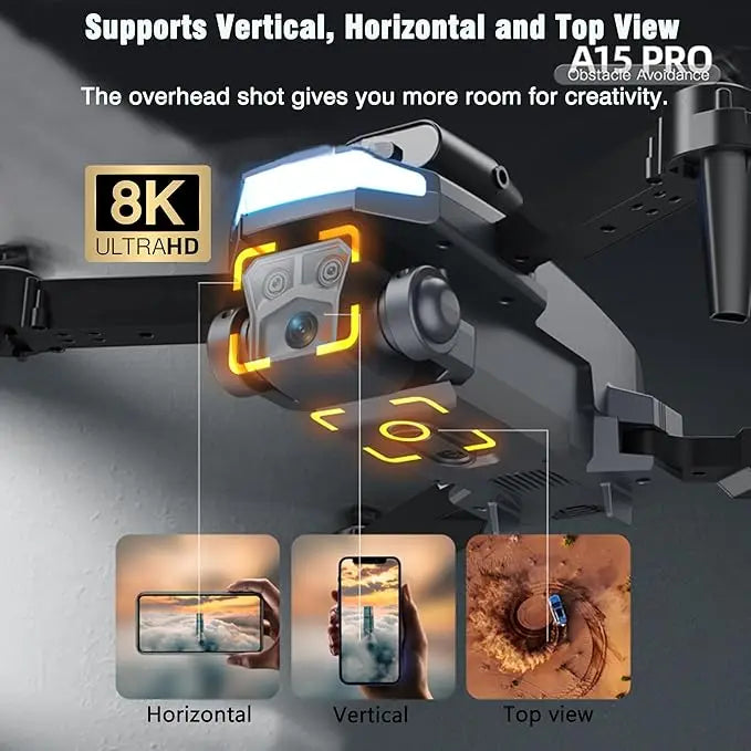 SY15 Pro HD Camera Drone with Hover Function & Foldable Design – GreatIndiaCart greatindiacart.com