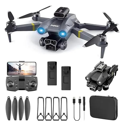 M3 Ultra Foldable Drone with Camera & Remote Controller – High Performance | GreatIndiaCart greatindiacart.com