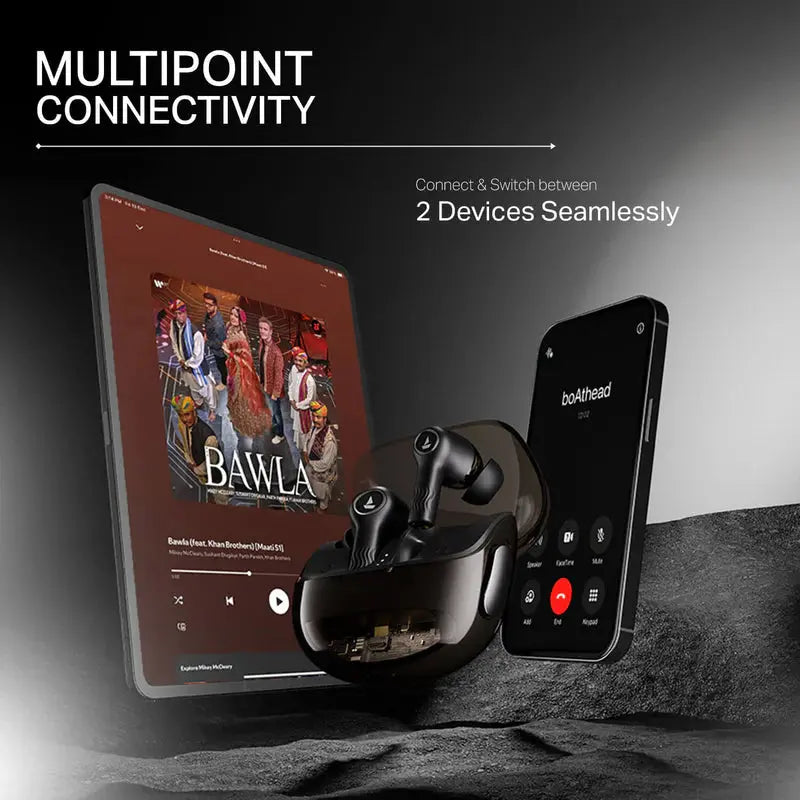 boAt Nirvana Crystl True Wireless Earbuds – 100H Playback | GreatIndiaCart greatindiacart.com