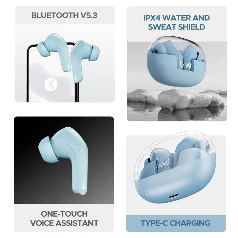boAt Airdopes 311 Pro True Wireless Earbuds – 50H Playback | GreatIndiaCart greatindiacart.com