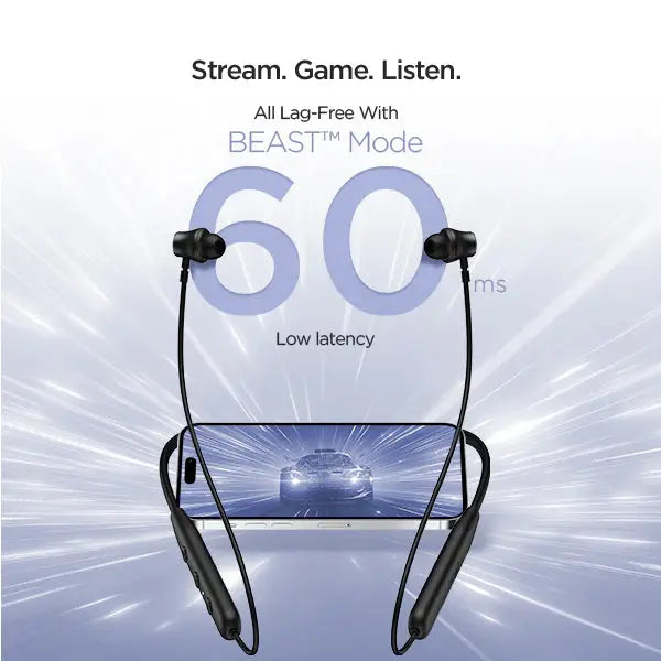 boAt Rockerz 111 Wireless Neckband Earphones – 40H Playback | GreatIndiaCart greatindiacart.com