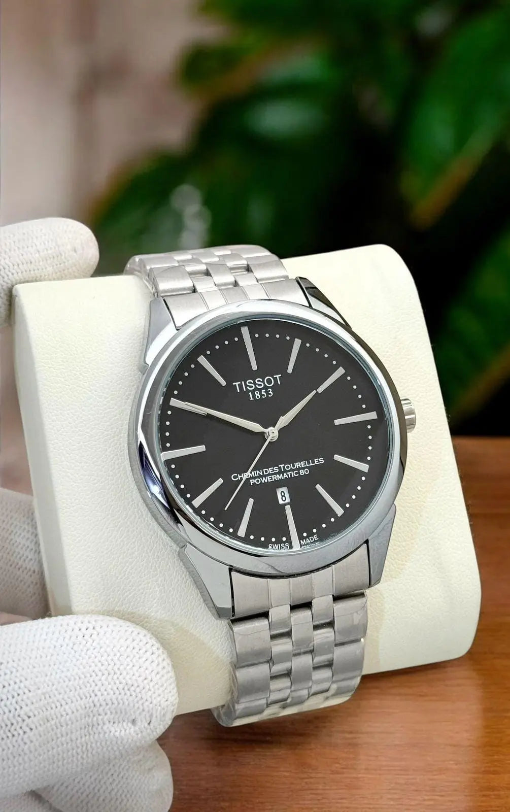 Men’s Classic Analog Watch – Silver Metal Strap | GreatIndiaCart greatindiacart.com