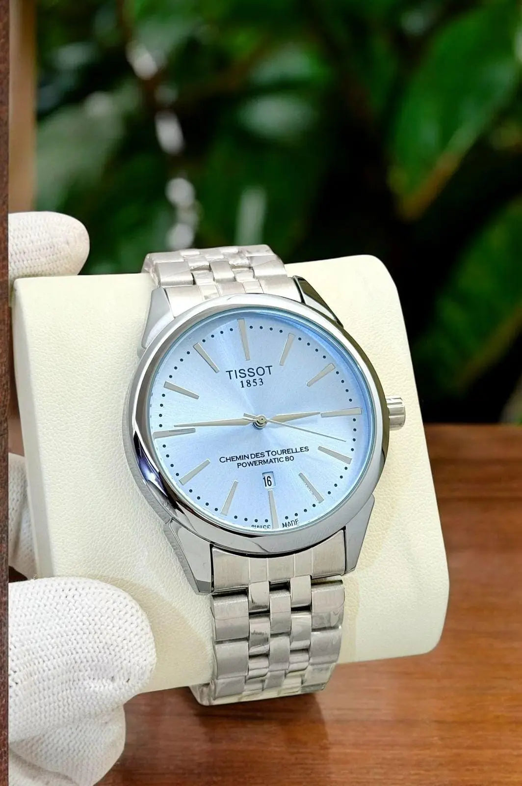 Men’s Classic Analog Watch – Silver Metal Strap | GreatIndiaCart greatindiacart.com