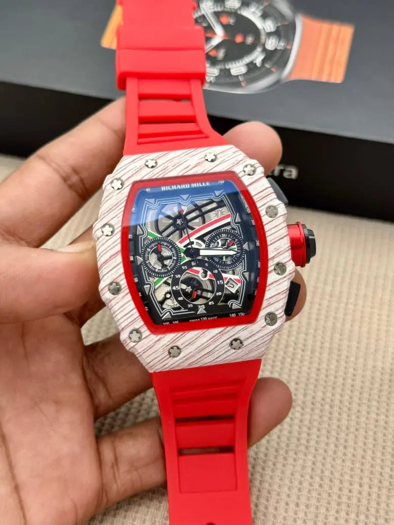 Luxury Sports Style Watch for Men – Silicone Strap | GreatIndiaCart greatindiacart.com