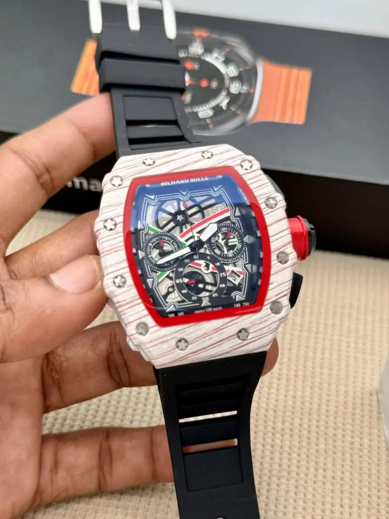 Luxury Sports Style Watch for Men – Silicone Strap | GreatIndiaCart greatindiacart.com