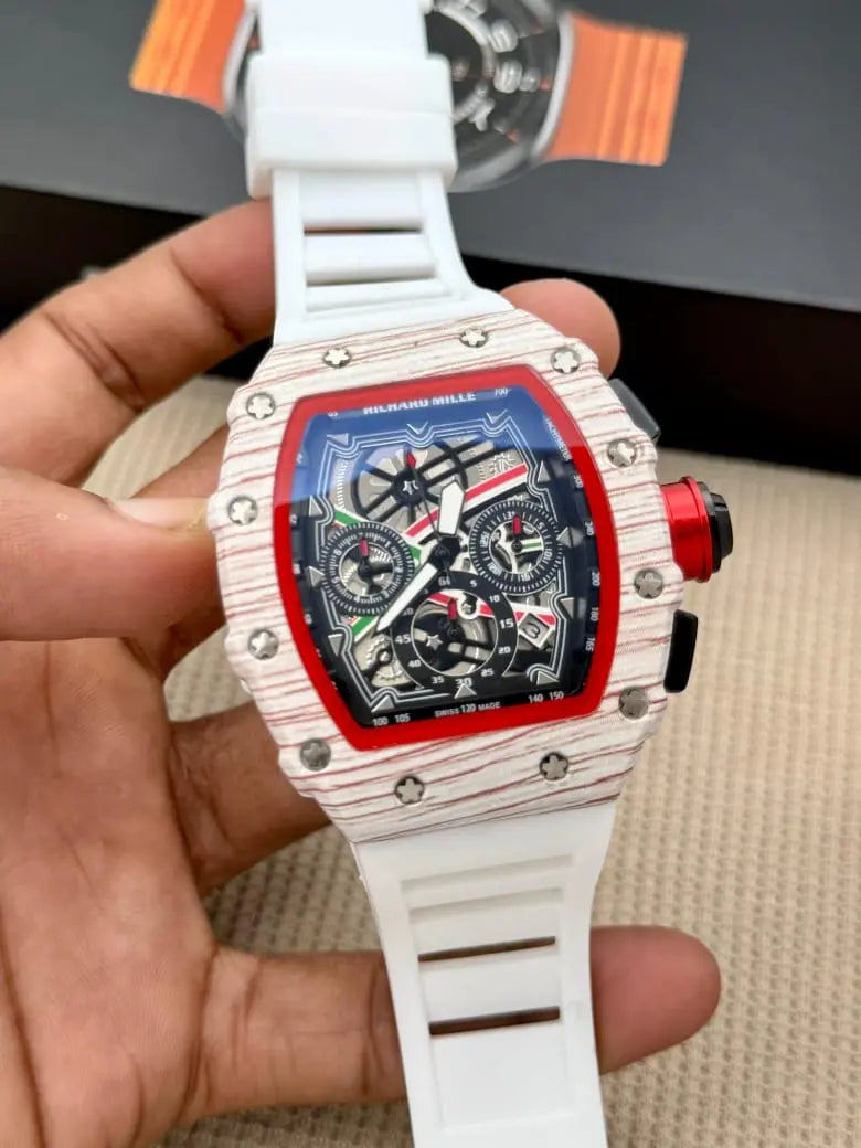 Luxury Sports Style Watch for Men – Silicone Strap | GreatIndiaCart greatindiacart.com