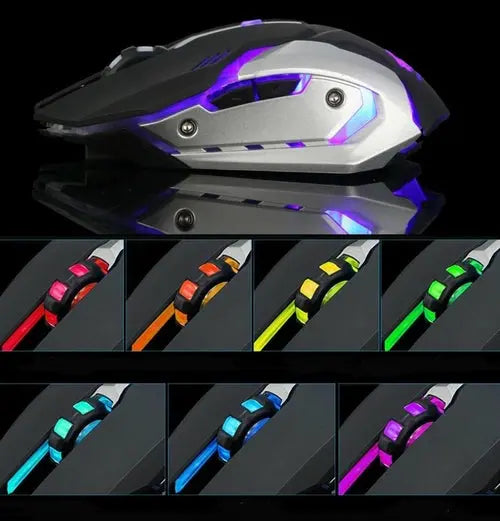 Ninja Dragon Stealth 7 Wireless Silent LED Gaming Mouse greatindiacart.com