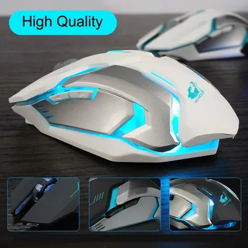 Ninja Dragon Stealth 7 Wireless Silent LED Gaming Mouse greatindiacart.com