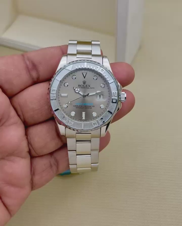 Rolex Submariner Men’s Watch – Silver Bracelet | GreatIndiaCart